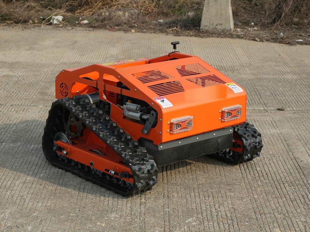 Remote-control tracked mower
