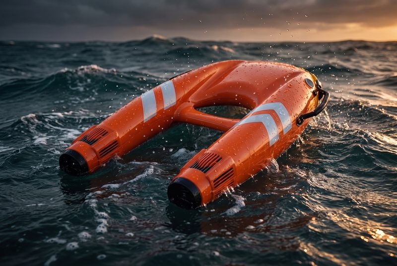 Rescue unit upright and operating again after flipping over