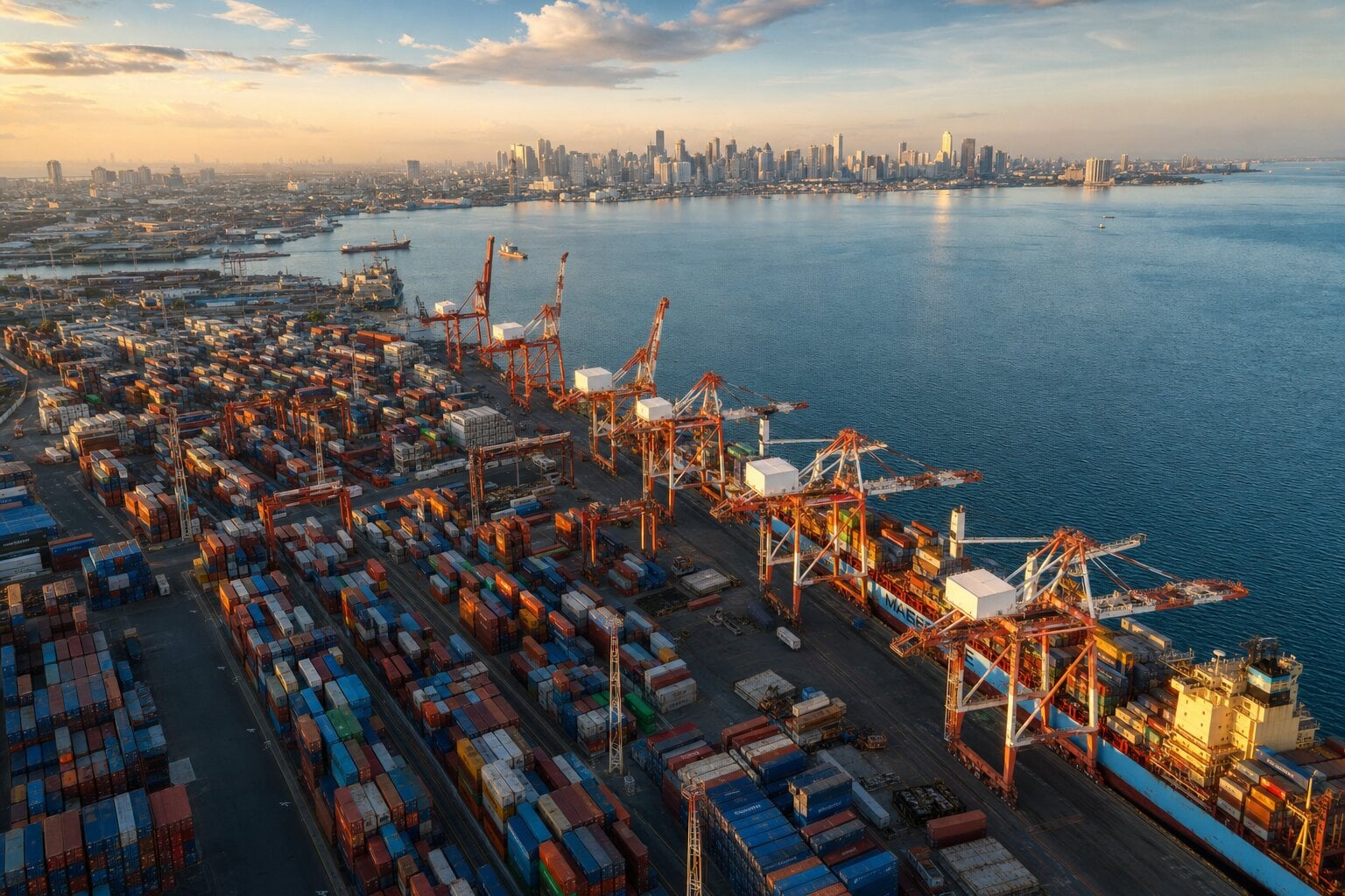 Ports and maritime terminals in the Philippines