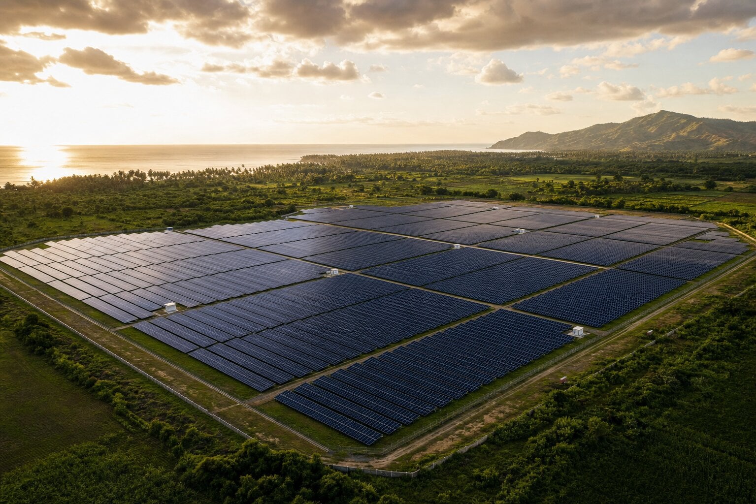Solar farms across the Philippines